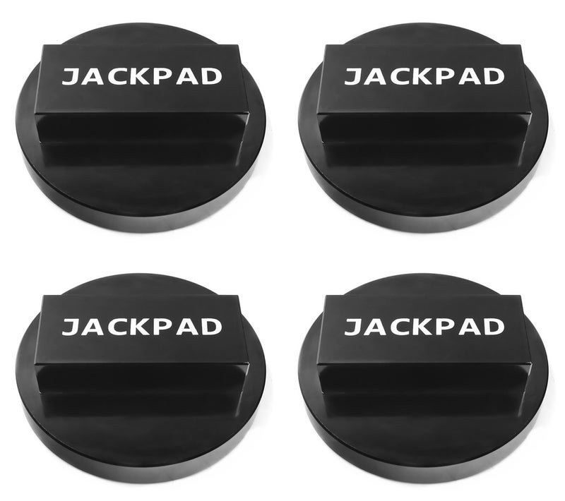 imUfer Jack Pad Adapter Anodized Black Replacement for B-MW 135 335 535 E82 E88 E46 E90 E91 E92 E93 E38 E39 E60 E61 E63 E64 E65 E66 E70 E71 E89 X5 X6 X3 1M M3 M5 M6 F01 F02 F30 F10(4 pcs) - Image 1